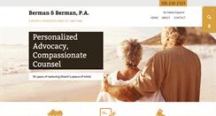 Desktop Screenshot of bermanandbermanlaw.com