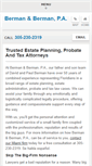 Mobile Screenshot of bermanandbermanlaw.com